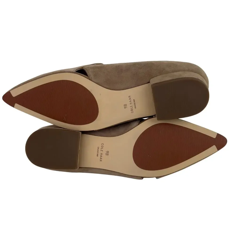 COLE HAAN VIOLA SKIMMER POINTED TOE LOAFER IN LIGHT BROWN NWOB WOMEN'S SIZE 9B - Picture 9 of 11